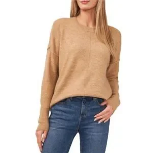 vince camuto center seam crewneck sweater